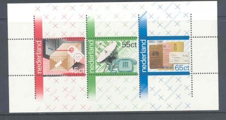 Nederland 1981 blok 100 jaar PTT posttfris - 1
