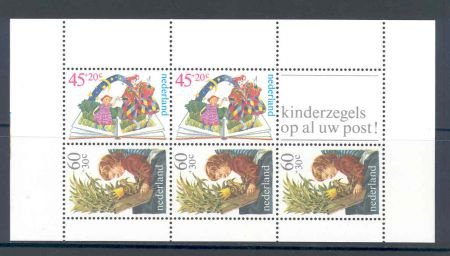 Nederland 1980 blok kinderzegels posttfris - 1
