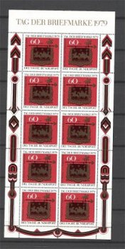 BRD 1979 Tag der Briefmarke vel van 10 postfris - 1