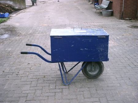 1 materiaal kruiwagen / bakkruiwagen / gereedschapkruiwagen - 3