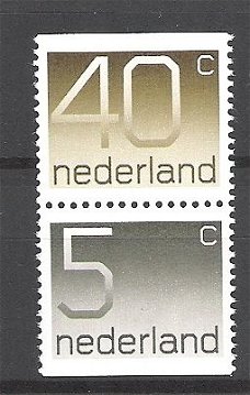 Nederland 1976 combinatie NVPH 128 postfris