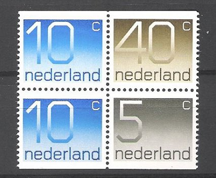 Nederland 1976 combinatie NVPH 135 postfris - 1