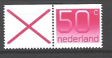 Nederland 1982 combinatie NVPH 185 postfris