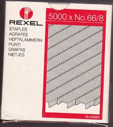REXEL 66/8 box 5000 stuks No. 06065