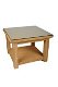 lloyd loom tafel met glasplaat - 0 - Thumbnail