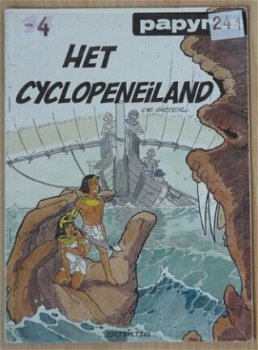 Strip Boek, Papyrus, Het Cyclopeneiland, Nummer 14, Dupuis, 1991. - 0