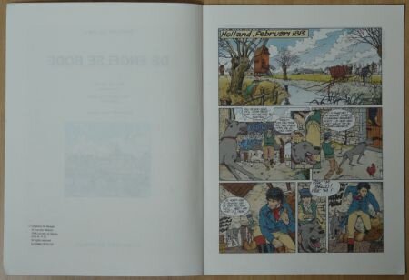 Strip Boek, Francois Jullien, De Engelse Bode, Nummer 2, De Spiegel, 1986. - 1