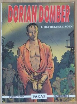 Strip Boek, Dorian Domber, Het Regenseizoen, Nummer 4, Farao, 1990. - 0