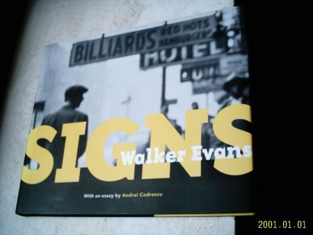 Walker Evans: Signs. - 1