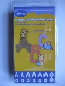 Cricut Cartridge Pooh Font **nieuw**