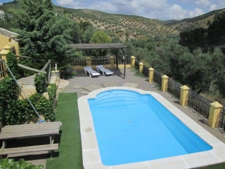 zomer, spanje, andalusie, een huis huren met prive zwembad - 1