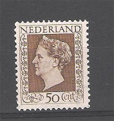 Nederland 1948 Koningin Wilhelmina 50 cent postfris