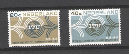 Nederland 1965 I.T.U. Telecommunicatie postfris - 1
