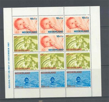 Nederland 1966 Blok Kinderzegels postfris - 1