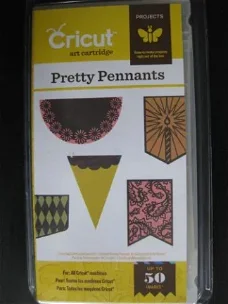 Cricut cartridge Pretty Pennants **Aanbieding**