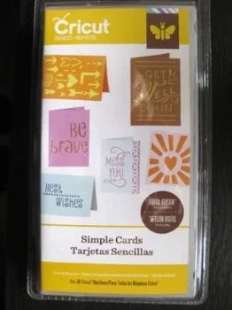 Cricut cartridge Simple cards **nieuw** - 1