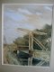 Ophaalbrug in landschap 1909 - Andre J. de Groot geb. 1870 - 1 - Thumbnail