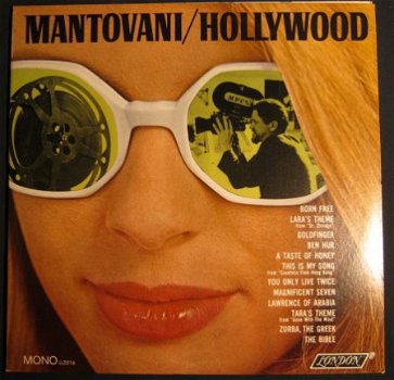 LP Mantovani,1967,Hollywood,USA pers,London LL 3516, nst - 1