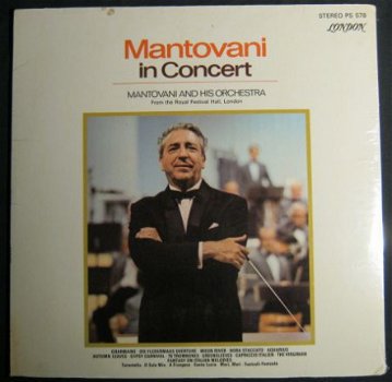 LP Mantovani in concert ,1970,USA pers,London PS578,NIEUW - 1