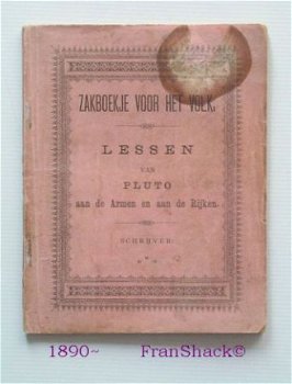 [1890~] Zakboekje voor het Volk, Schrijver, NN - 2