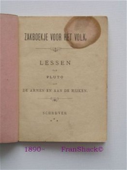 [1890~] Zakboekje voor het Volk, Schrijver, NN - 3