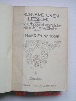 [1911] Aangename uren leesboek, Heeris, Versluys - 2