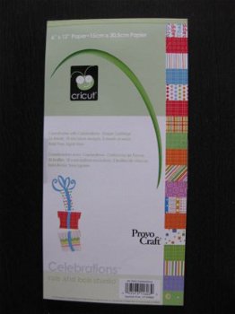 cricut papier pak Celebrations **nieuw** - 1