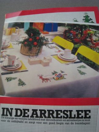 Borduurpatroon In de arreslee - nr. 1