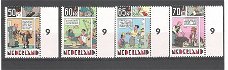 Nederland 1984 NVPH 1316-19 stripverhalen met nr.  postfris