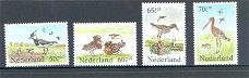 Nederland 1984 NVPH 1301/4 Zomerzegels vogels postfris