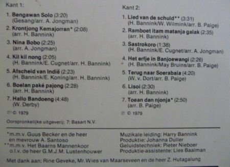 LP Wieteke van Dort - Hallo Bandoeng (1979) - 3