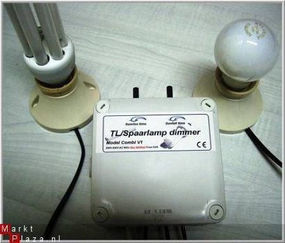 Spaarlamp / TL dimmer COMBI (nieuw ) - 1