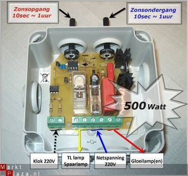 Spaarlamp en TL dimmer automaat (NIEUW!!) Combi - 6