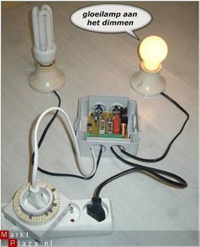 Spaarlamp / TL dimmer COMBI !! nieuw!! - 3