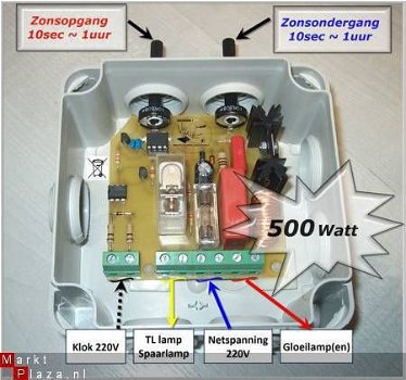 Spaarlamp / TL dimmer automaat (NIEUW !!) Combi - 2