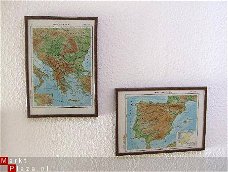 oud landkaartje Europa