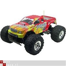 Radiografische Bigfoot off road auto 4WD 1:10 (zeer snel)