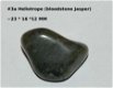 #3 Heliotroop Jaspis Heliotrope jasper trommelsteen tumbled - 1 - Thumbnail