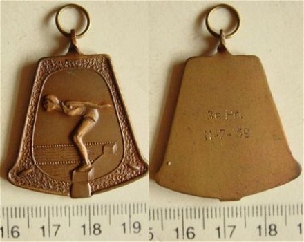 Medaille zwemmen 1959 - 1