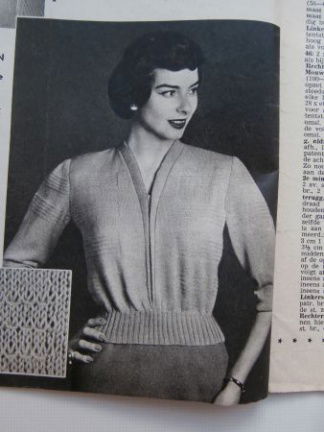Maandblad voor Handwerken nummer 95, november 1954 - Afbeelding 4