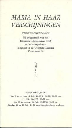 Maria in haar verschijningen