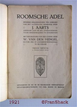 [1921_22] Roomsche Adel deel 1en 2, Aarts, v/h P.Brand - 4