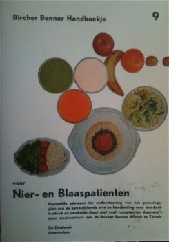 Nier en blaaspatienten, Bircher Benner handboekje, - 1