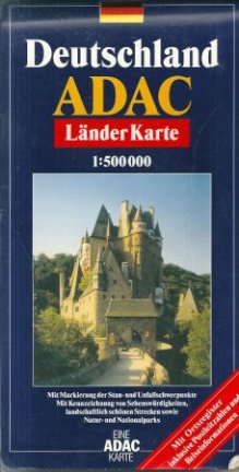 ADAC LänderKarte Deutschland - nr. 1