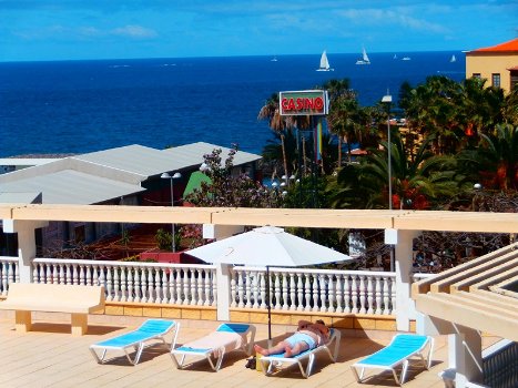 Tenerife:Te huur vakantie app. Playa Las Americas aan het strand - 7