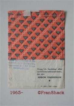 [1965~] Amroh Muiden, Verpakking met opdruk - 1
