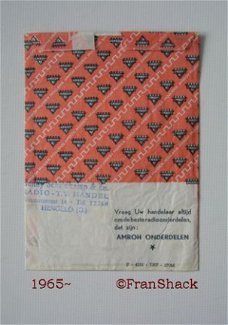 [1965~] Amroh Muiden, Verpakking met opdruk