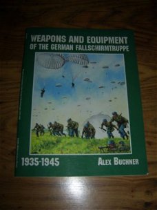 Boek: Weapons and equipment of the German Fallschirmtruppe