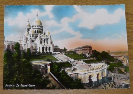 Postkaart, Gani (4512), Paris Le Sacre-Coeur, jaren'40. - 0