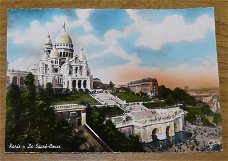 Postkaart, Gani (4512), Paris Le Sacre-Coeur, jaren'40.